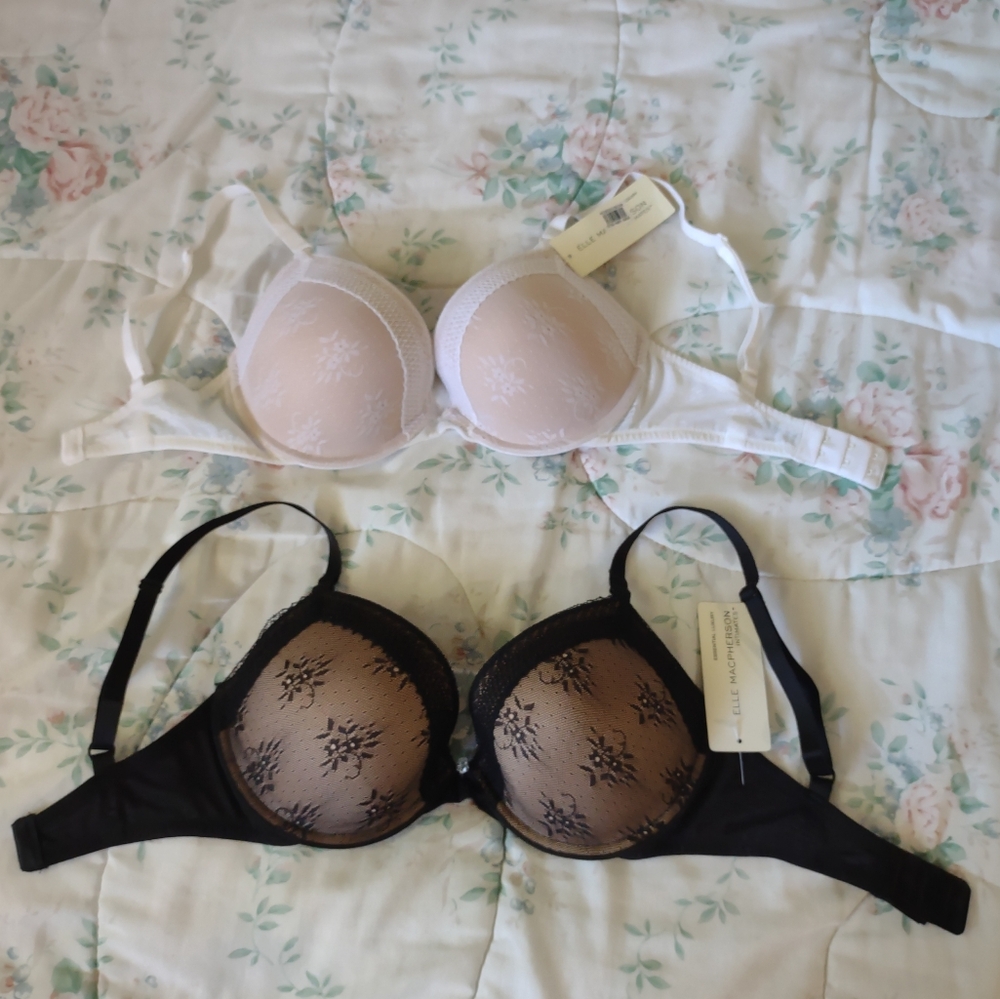Lot of 2 NWT Elle MacPherson Mesmerise Bra